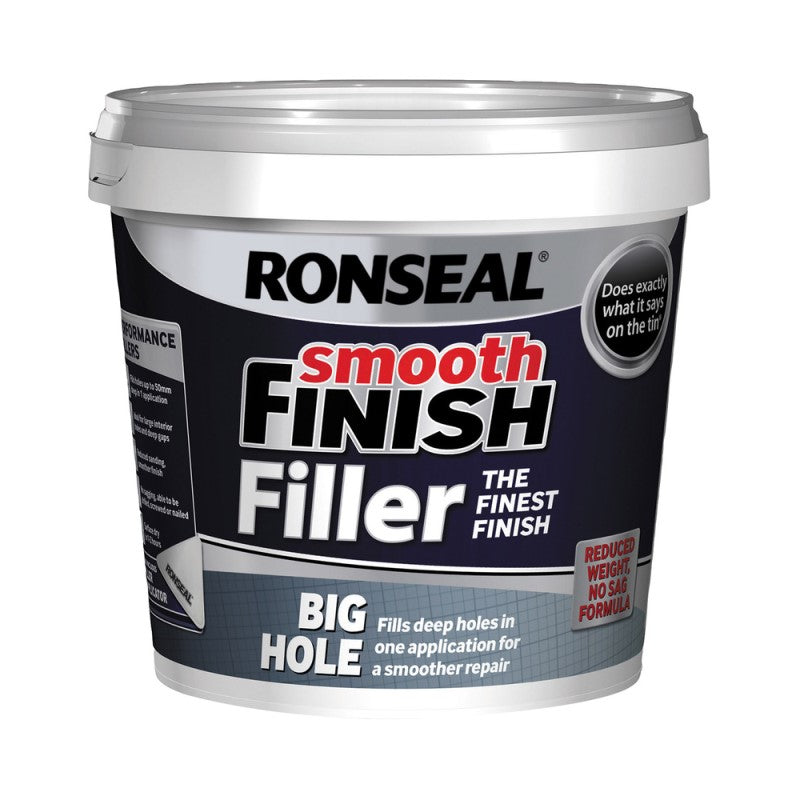 Ronseal Smooth Finish Filler container on a white background