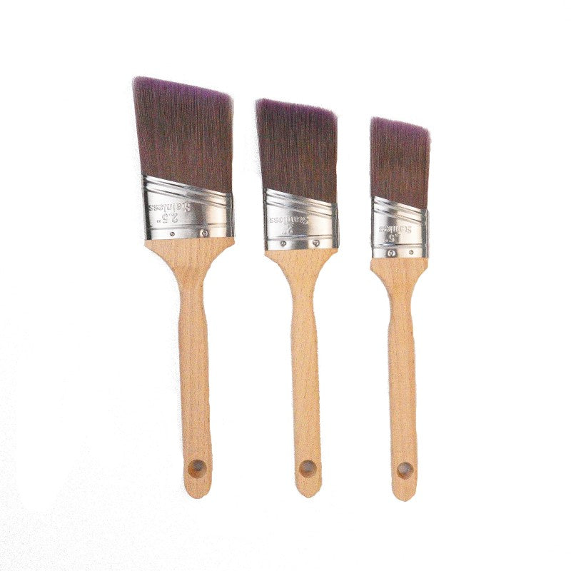 Arroworthy Classic Semi-Oval Angled Long Handle Brush