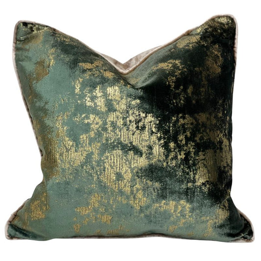 Malini Spoiltrotton Sage Cushion