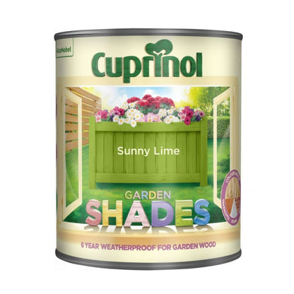 Cuprinol Garden Shades Wood Paint - Sunny Lime