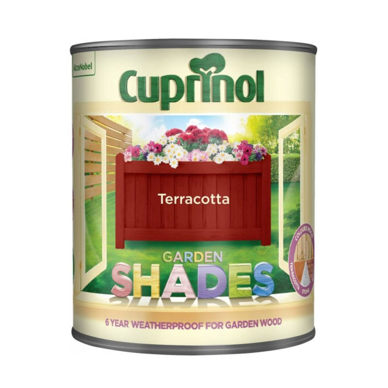 Cuprinol Garden Shades Wood Paint - Terracotta