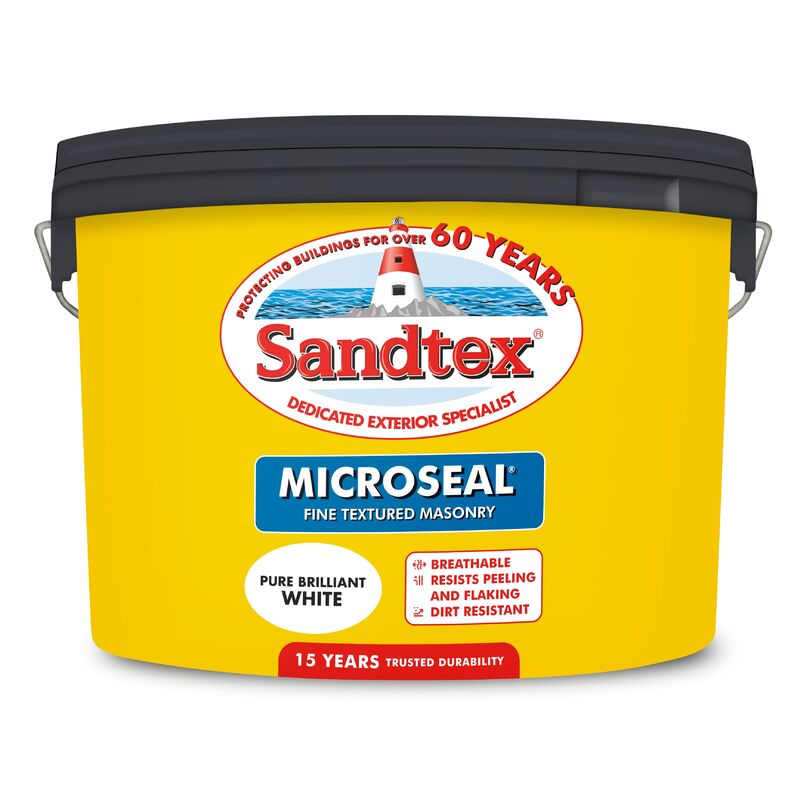Sandtex Microseal Fine Textured Masonry Paint