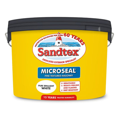 Sandtex Microseal Fine Textured Masonry Paint