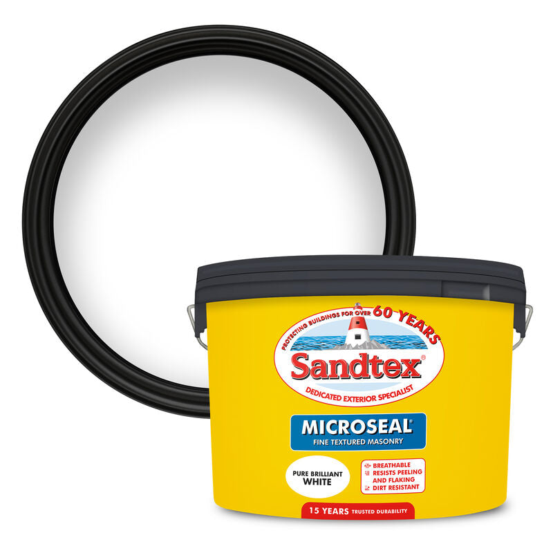 Sandtex Microseal Fine Textured Masonry Paint