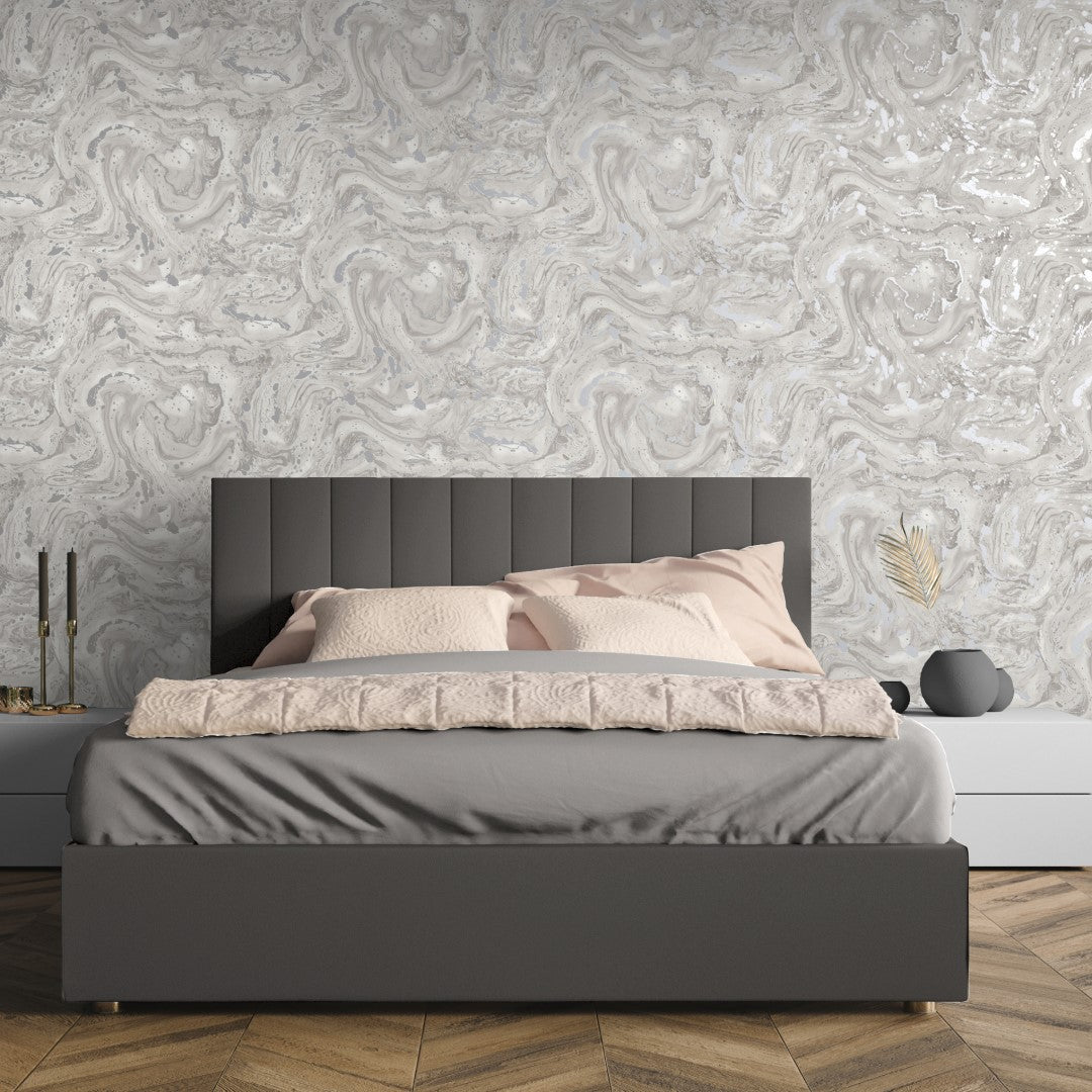 Lumiere Marble Wallpaper - Taupe