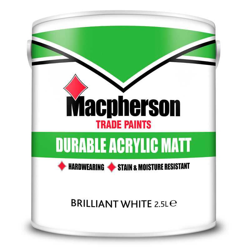 Durable Acrylic Matt Brilliant