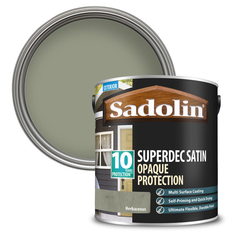 Sadolin Superdec Satin Opaque Wood Protection