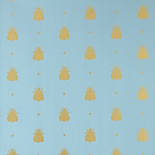 Farrow & Ball Bumble Bee 555 Wallpaper Sample