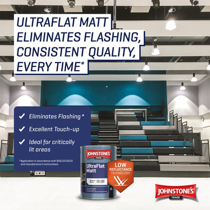 Johnstone's UltraFlat Matt - Brilliant White