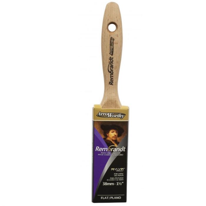 Rembrandt Flat Beaver Tail Brush