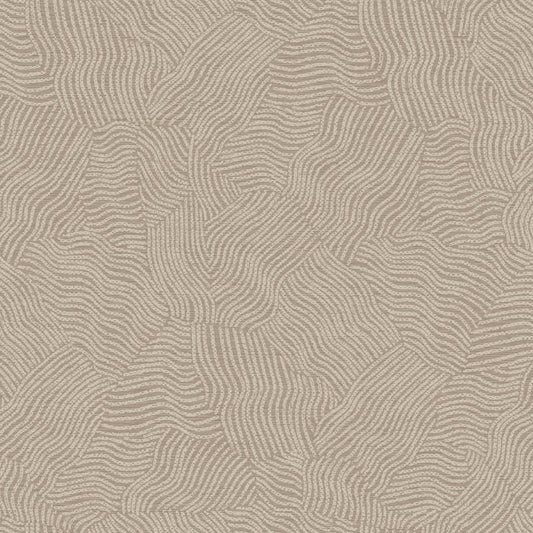 Tenere Desert Ripple Wallpaper Taupe Sample