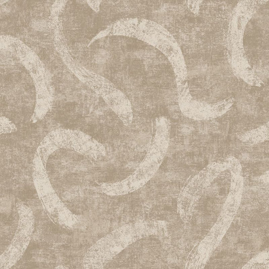 Sirocco Brushmark Wallpaper Taupe Sample