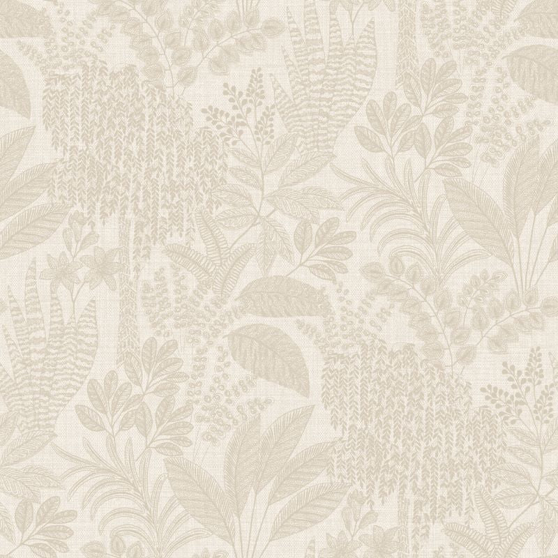 Oasis Wallpaper Cream Sample