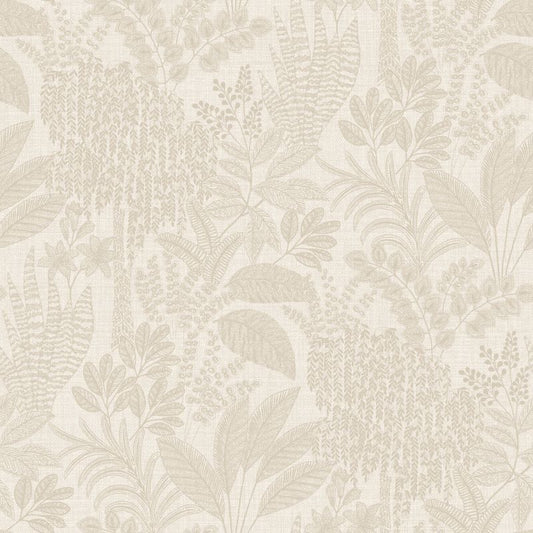 Oasis Wallpaper Cream Sample