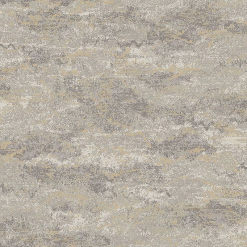 Atlas Metallic Wallpaper Steel Grey Sample
