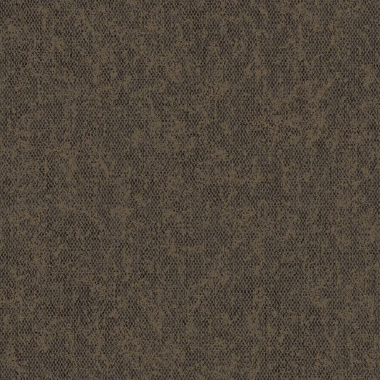 Sinamay Metallic Woven Fabric Wallpaper Noir/ Gold Sample