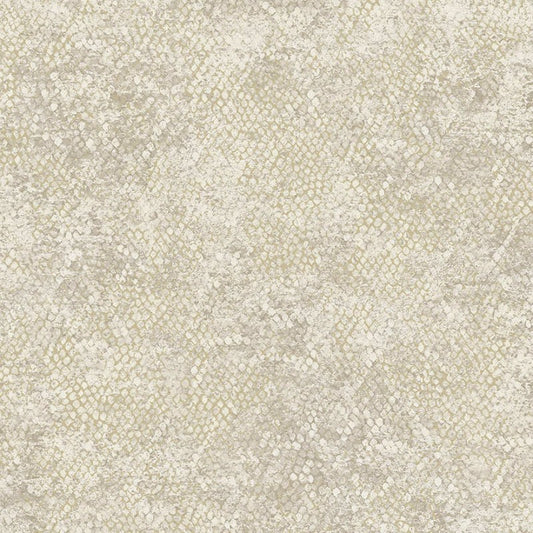 Ophidian Snake Skin Effect Wallpaper Sample - Cream
