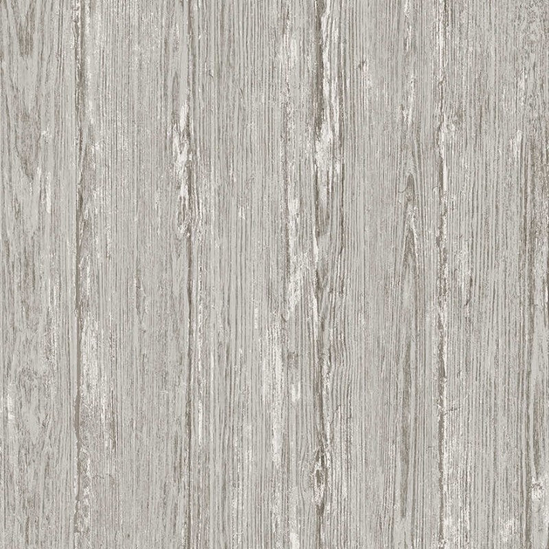 Sapele Distressed Wood Panel Wallpaper