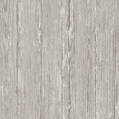 Sapele Distressed Wood Panel Wallpaper