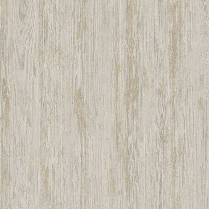 Sapele Distressed Wood Panel Wallpaper