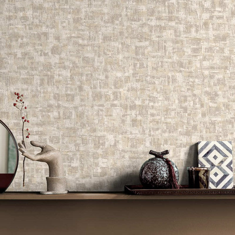 Valora Brushed Blocks Wallpaper