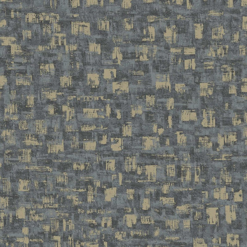 Valora Brushed Blocks Wallpaper Sample - Blue