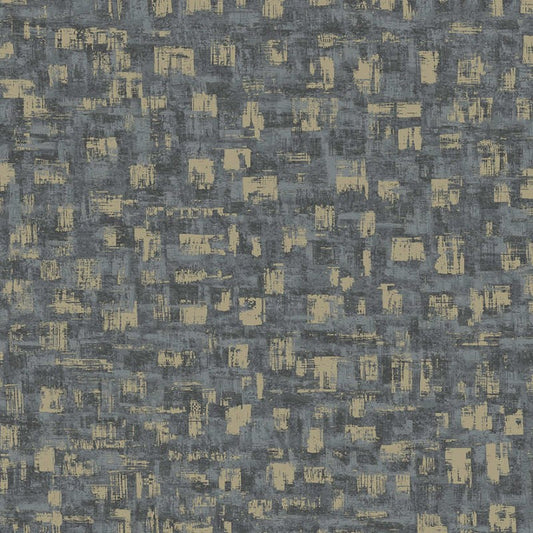 Valora Brushed Blocks Wallpaper Sample - Blue