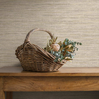 Rete Metallic Textured Wallpaper