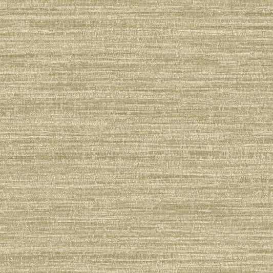 Rete Metallic Textured Wallpaper Sample - Beige