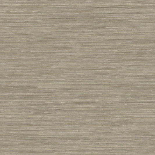 Grasscloth Textured Wallpaper Taupe Sample
