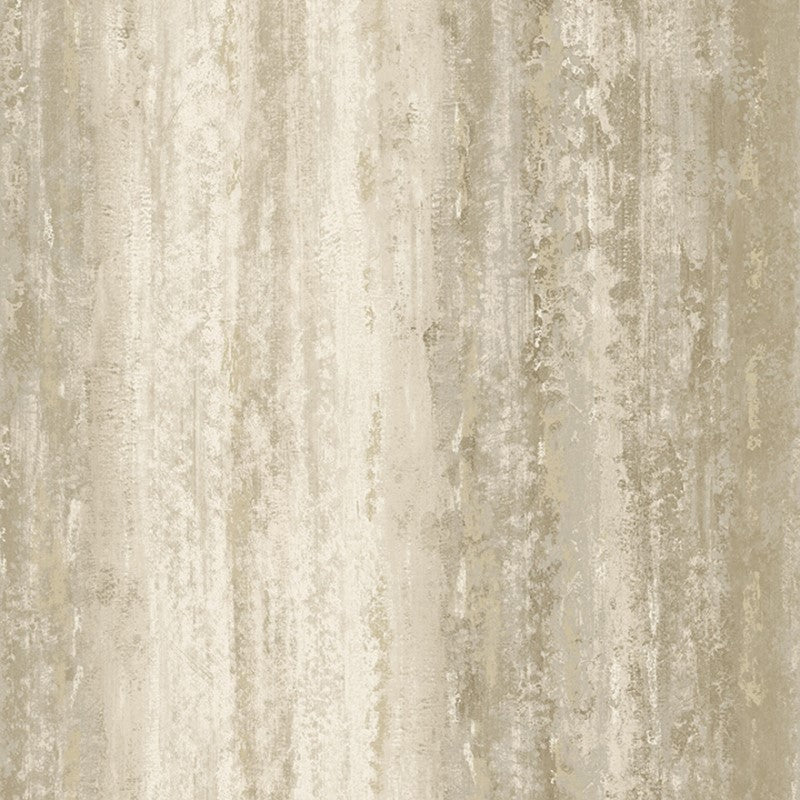 Distressed Stripe Metallic Wallpaper