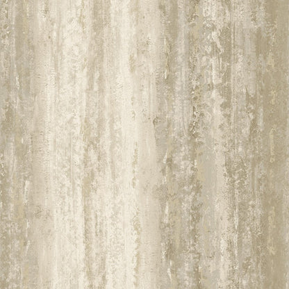 Distressed Stripe Metallic Wallpaper