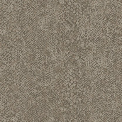 Boa Snake Skin Metallic Wallpaper