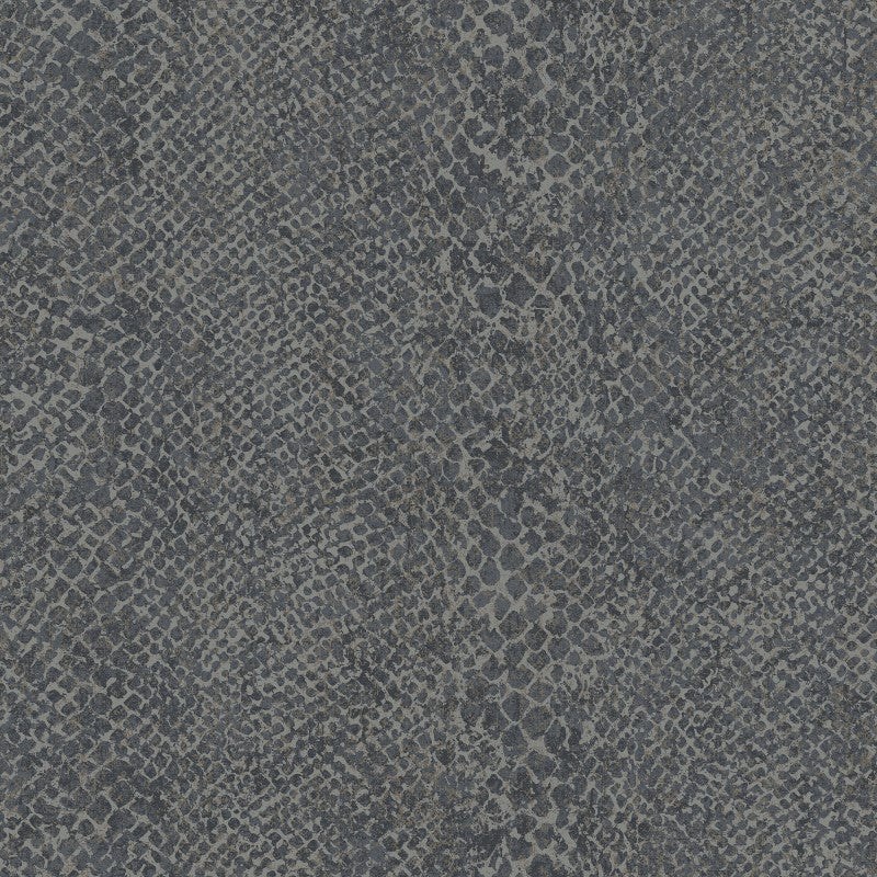 Boa Snake Skin Metallic Wallpaper