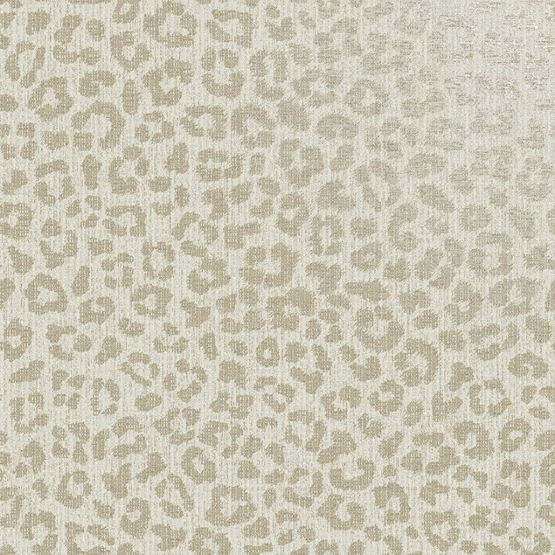 Sunda Leopard Print Metallic Wallpaper