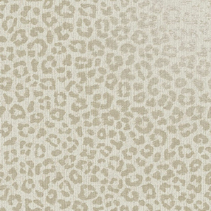 Sunda Leopard Print Metallic Wallpaper
