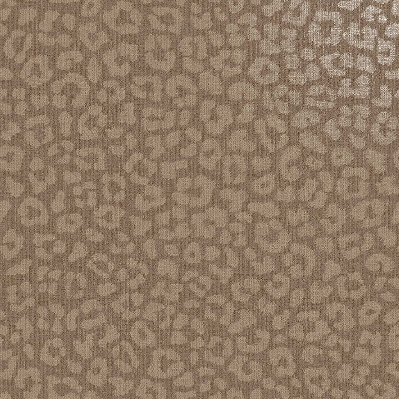 Sunda Leopard Print Metallic Wallpaper
