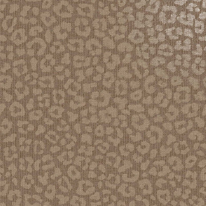 Sunda Leopard Print Metallic Wallpaper