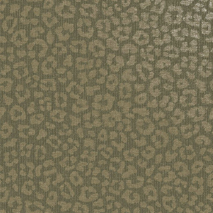 Sunda Leopard Print Metallic Wallpaper