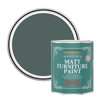 Rust Oleum Matt Furniture Paint - Serenity 750ml