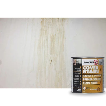 Zinsser Cover Stain Primer for Interior & Exterior Walls - White