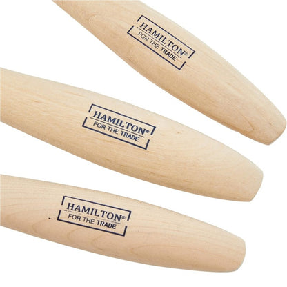 Hamilton For the Trade Fine Flat Tip Brushes - 6 Pack