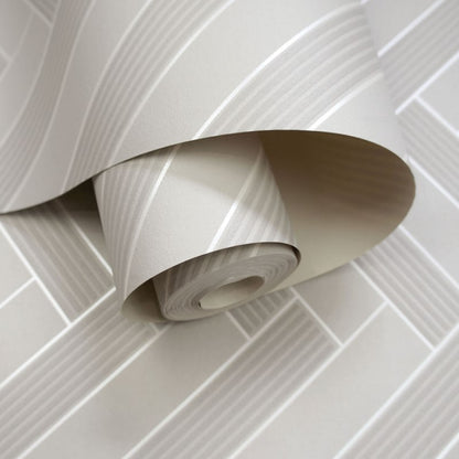 Cerros Chevron Tile Stone Wallpaper