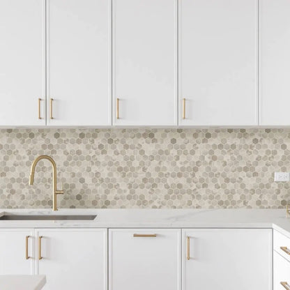 Hexara Tile Mosaic Wallpaper