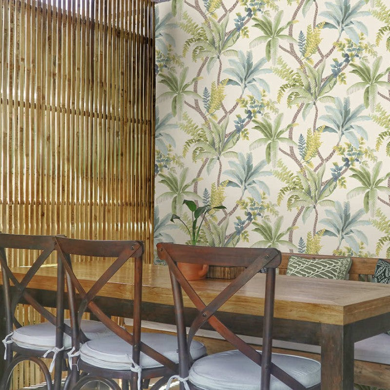 Saranda Tropical Palms Wallpaper