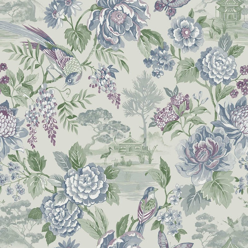 Hana Floral Blossom Wallpaper