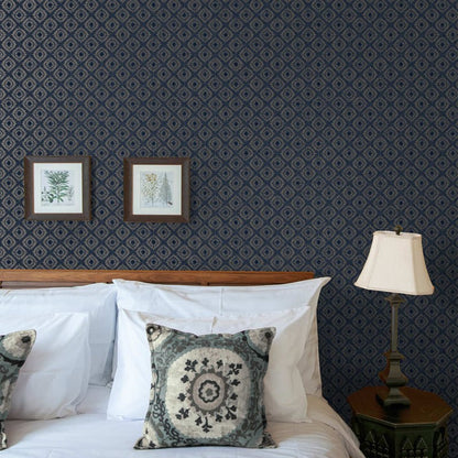 Sunstone Geometric Motif Wallpaper