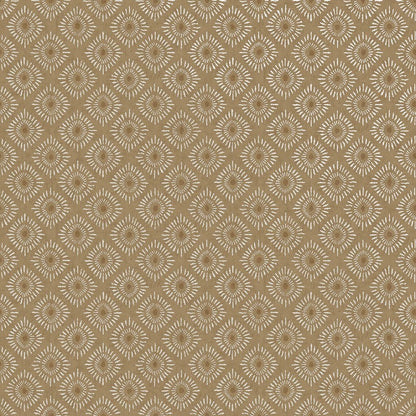 Sunstone Geometric Motif Wallpaper