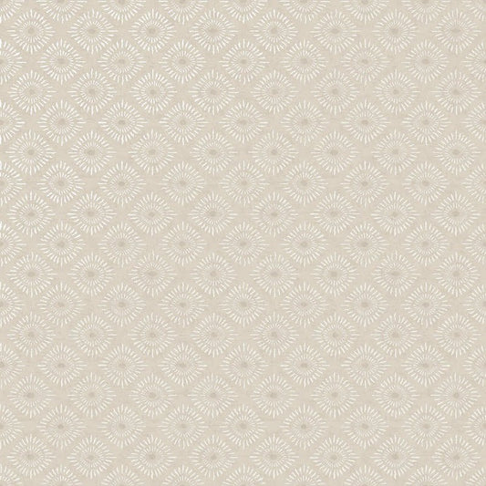 Sunstone Geometric Motif Wallpaper Sample - Cream
