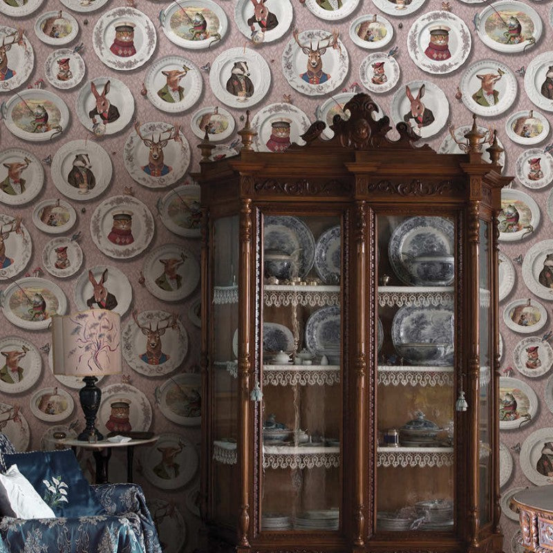 Tales Of The Manor Quirky Animal Wallpaper